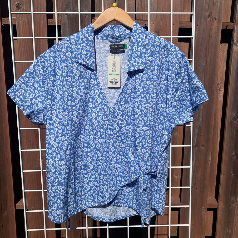 SOLD Dockers Ladies' Wrap Blouse